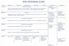 WGMC 1980 Program Schedule and Guide