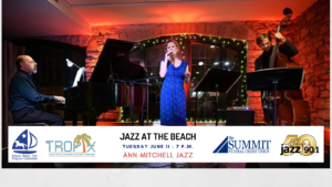 Join Us For Live Jazz at The Beach This Summer