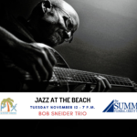 The Bob Sneider Trio Performs at The Beach (Inside!) In November