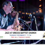 The Bill Tiberio Band Performs at Greece Baptist Church on November 7