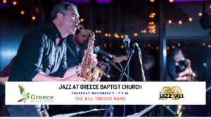 The Bill Tiberio Band Performs at Greece Baptist Church on November 7