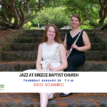 Duo Scambio Performs at Greece Baptist Church on January 23