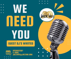 Jazz90.1 Seeks Guest DJ’s For Fall Pledge Drive