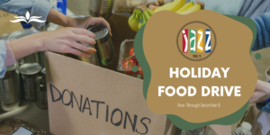 Jazz90.1 Holiday Food Drive Going On Now